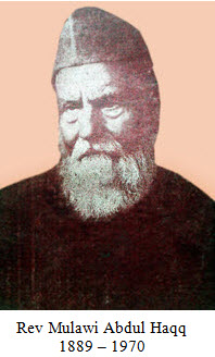 Rev. Mulawi Abdul Haqq (1889-1970)